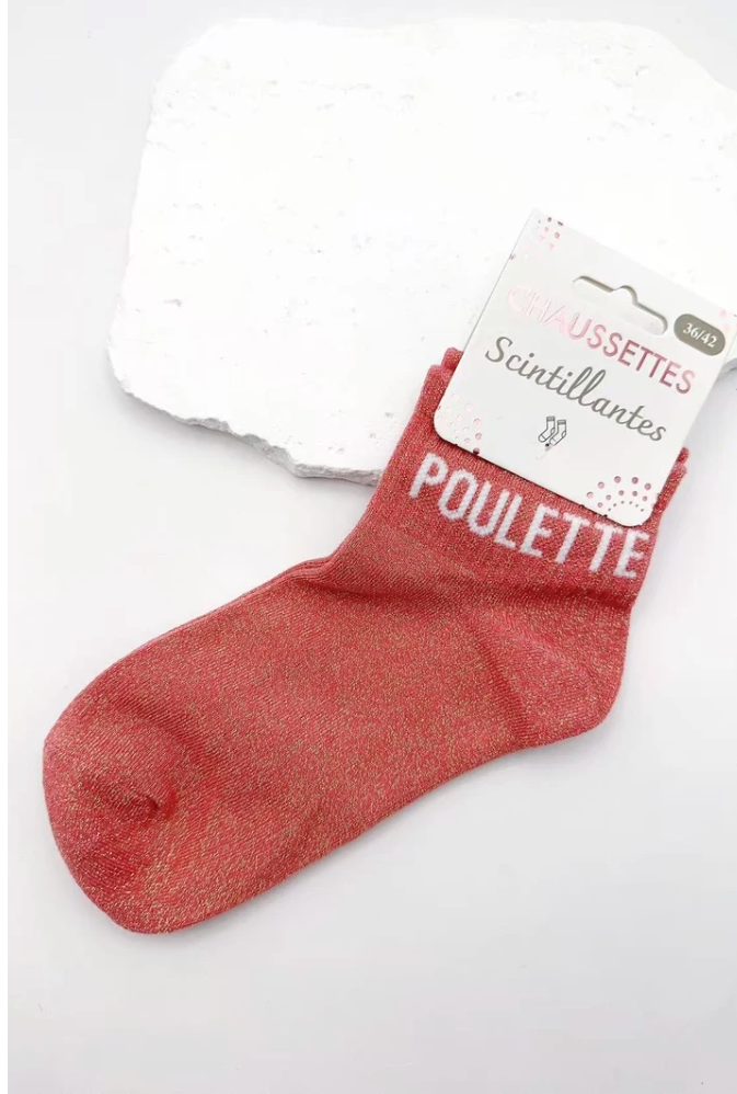 Chaussettes à paillettes