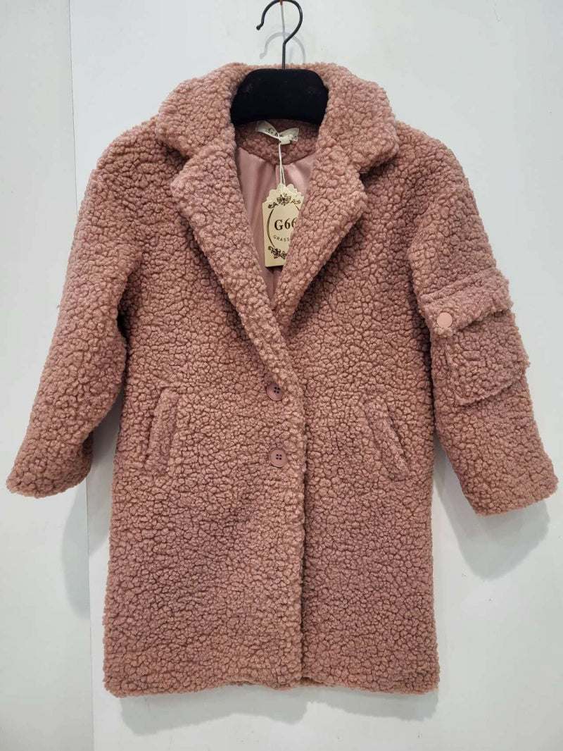 Manteau effet mouton