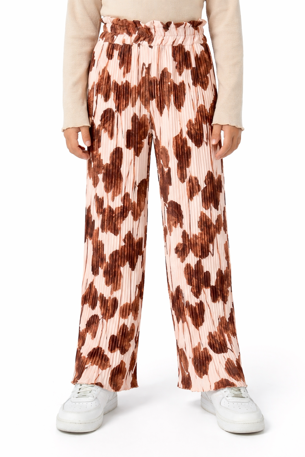 Pantalon plissé
