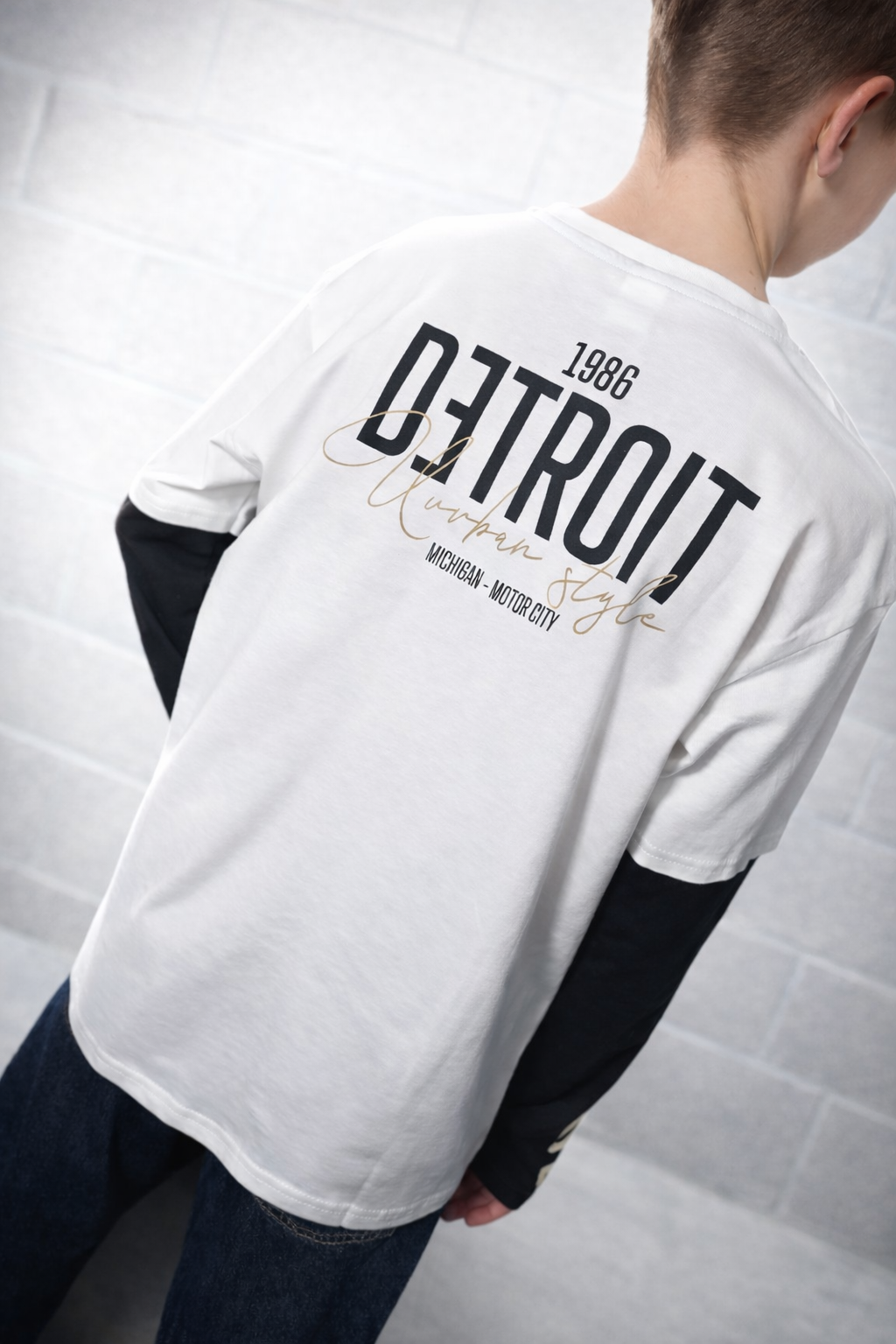 T-shirt manches longues DETROIT