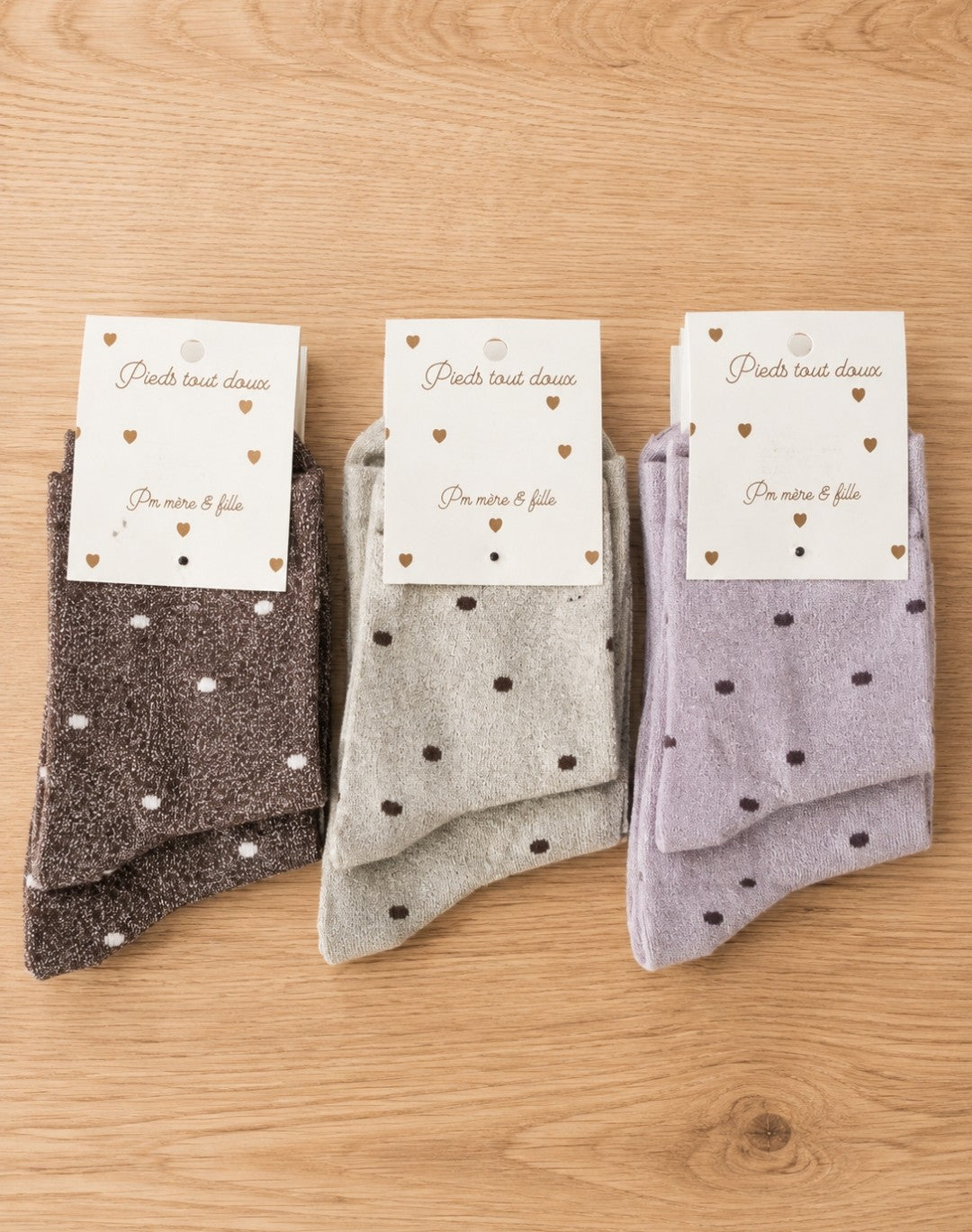Chaussettes pailletées à pois matchy-matchy