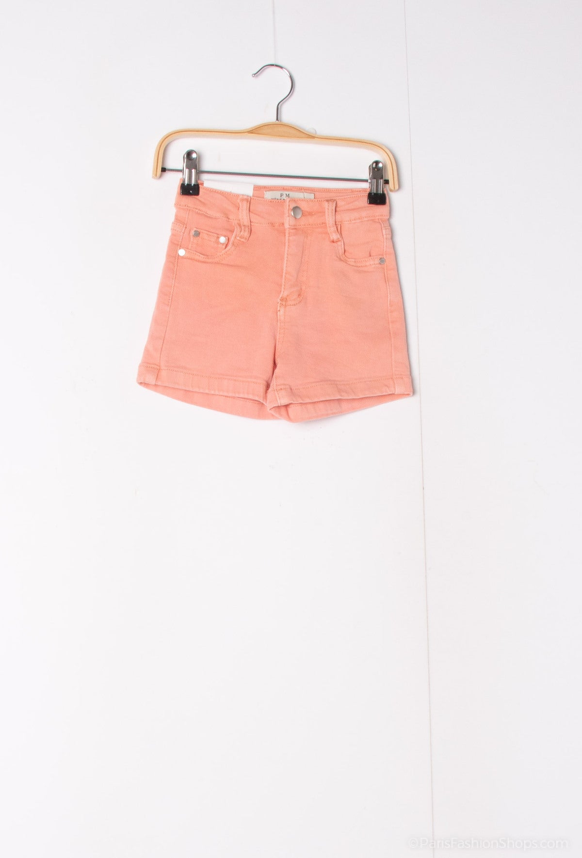 Short en jeans fille
