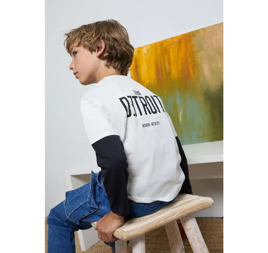 T-shirt manches longues DETROIT